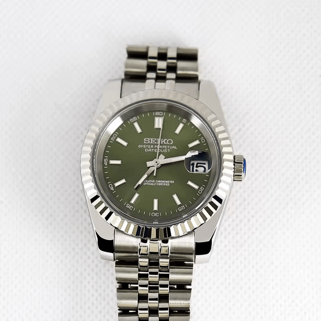 Seiko Mod DateJust Green - ModGods