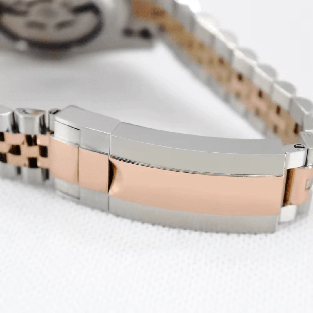 Seiko Mod DateJust Wimbledon Gold Steel - ModGods