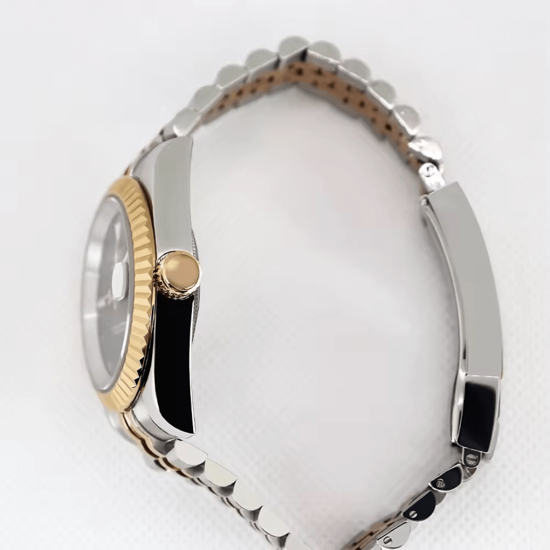 Seiko Mod DateJust Wimbledon Gold Steel - ModGods