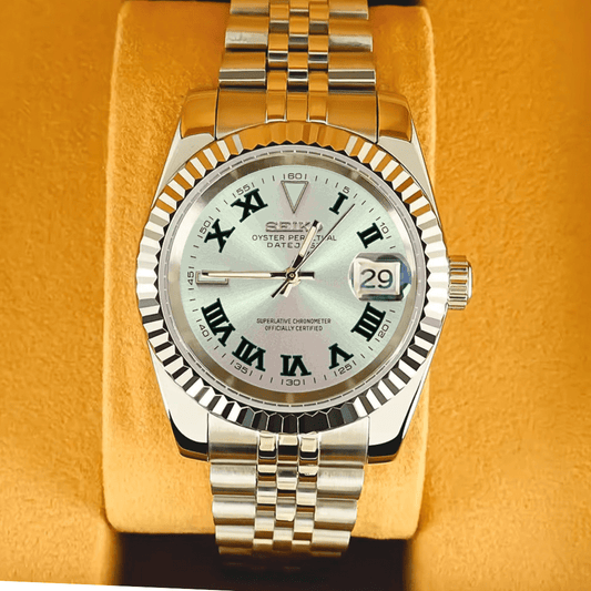 Seiko Mod Datejust Wimbledon White - ModGods