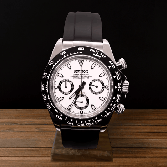 Seiko Mod Daytona Panda Oyster Flex - ModGods