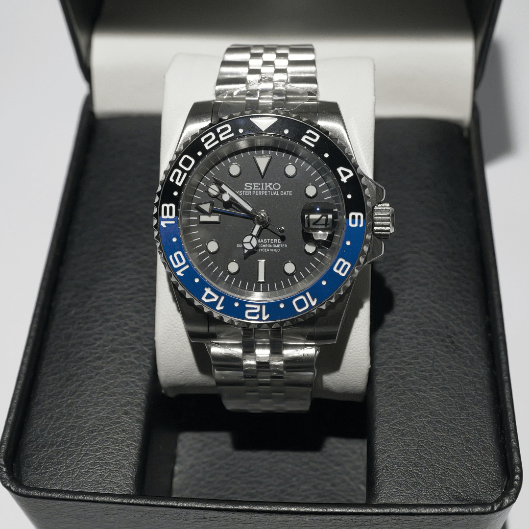 Seiko Mod GMT Batman - ModGods