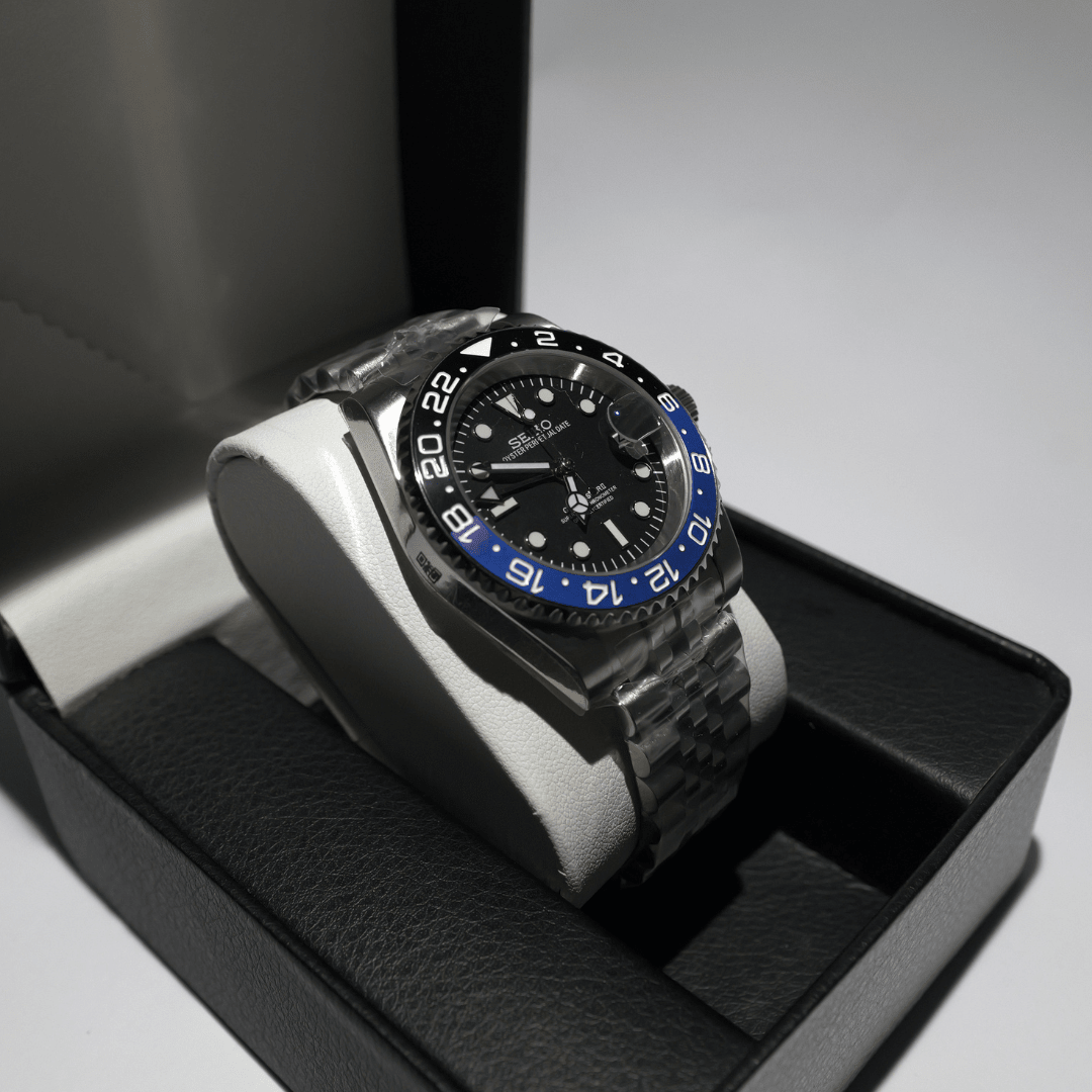 Seiko Mod GMT Batman - ModGods