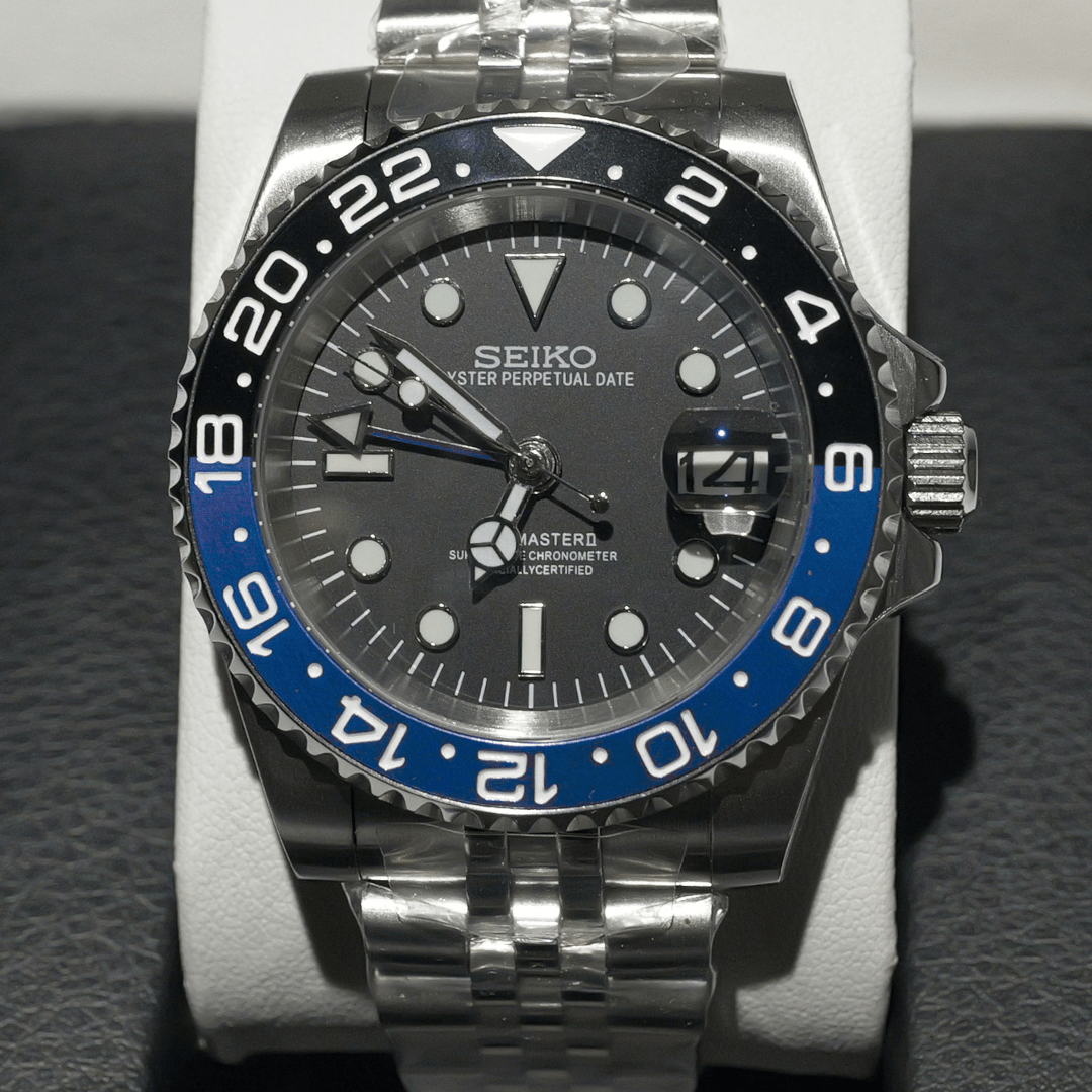 Seiko Mod GMT Batman - ModGods
