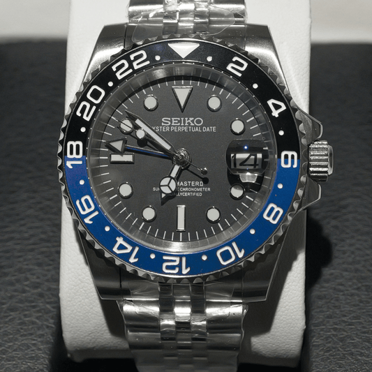 Seiko Mod GMT Batman - ModGods
