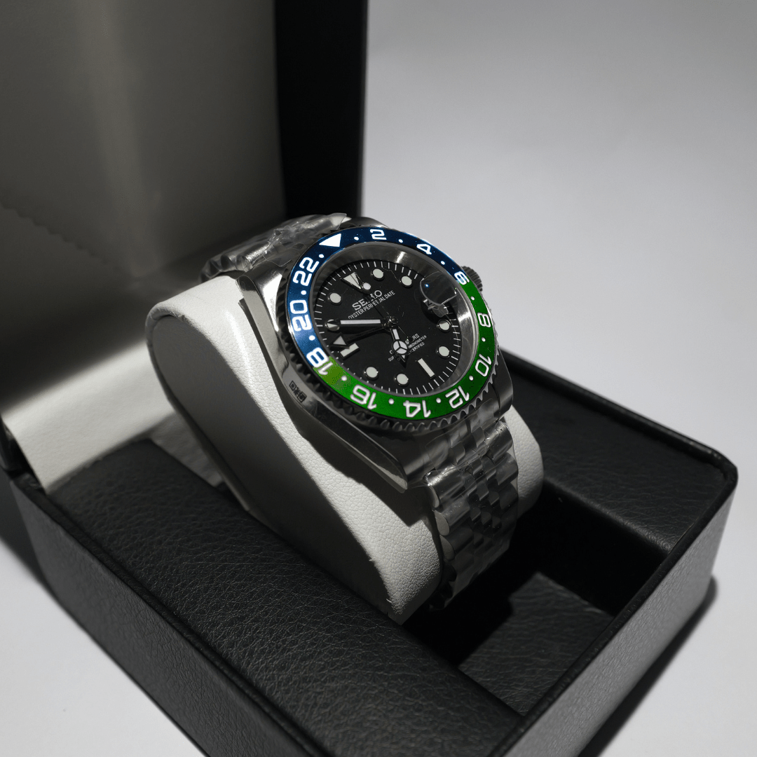 Seiko Mod GMT Blue&Green - ModGods