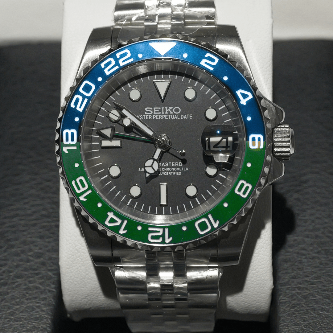 Seiko Mod GMT Blue&Green - ModGods