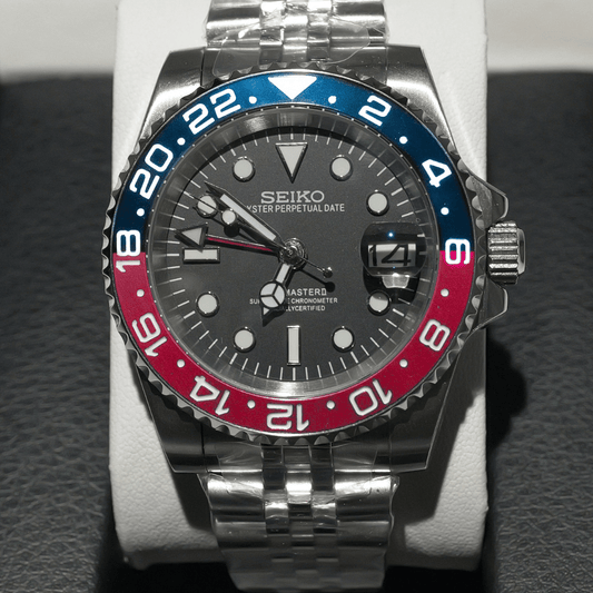 Seiko Mod GMT Pepsi - ModGods