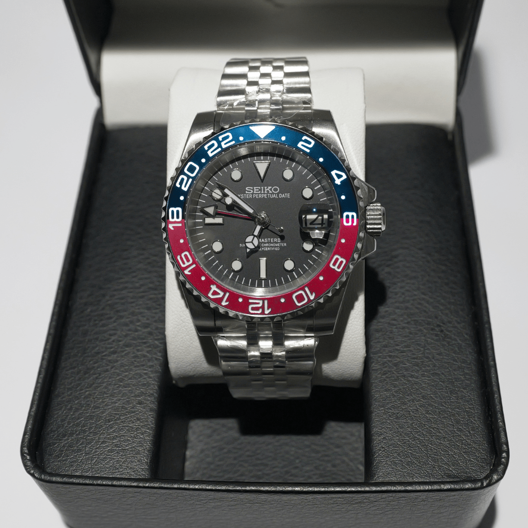 Seiko Mod GMT Pepsi - ModGods