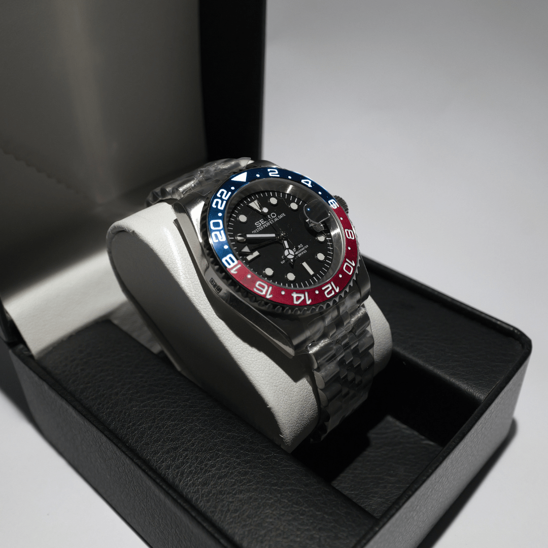 Seiko Mod GMT Pepsi - ModGods