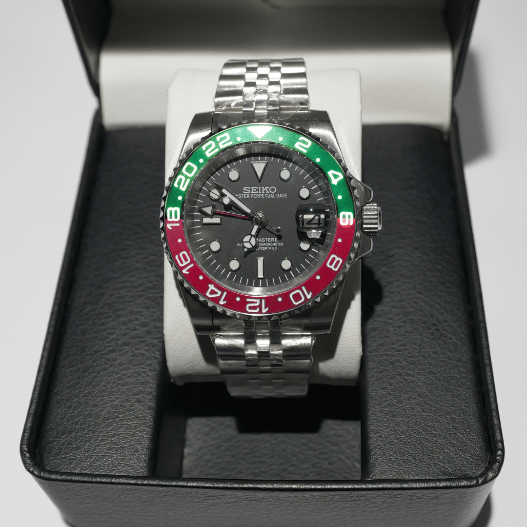 Seiko Mod GMT Red&Green - ModGods
