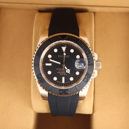 Seiko Mod Submariner Gold Flex - ModGods